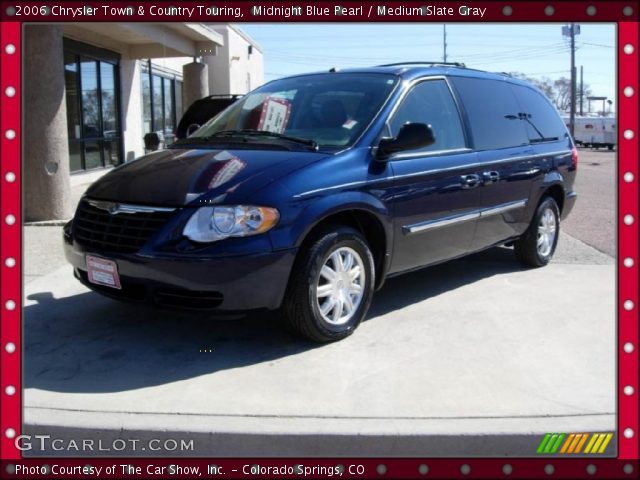 2006 Chrysler Town & Country Touring in Midnight Blue Pearl