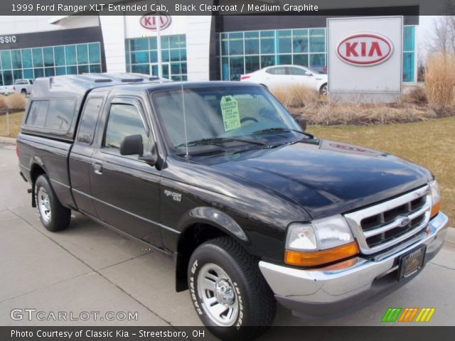 1999 Ford Ranger XLT Extended Cab in Black Clearcoat