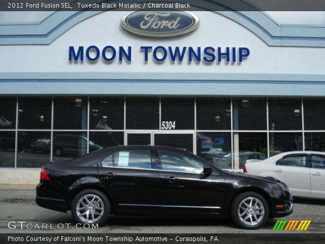 2012 Ford Fusion SEL in Tuxedo Black Metallic