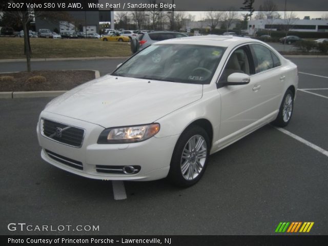 2007 Volvo S80 V8 AWD in White Pearl