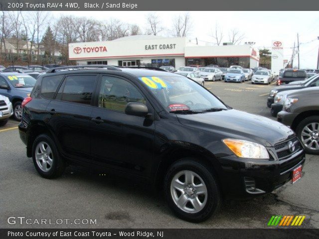 2009 Toyota RAV4 4WD in Black