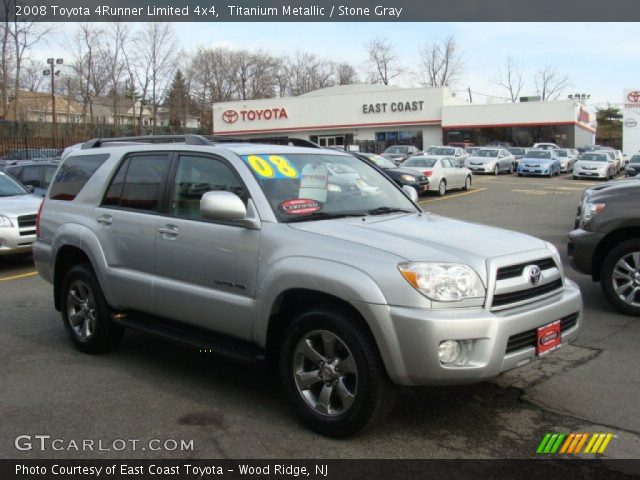 2008 Toyota 4Runner Limited 4x4 in Titanium Metallic