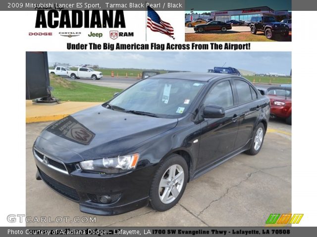 2009 Mitsubishi Lancer ES Sport in Tarmac Black Pearl