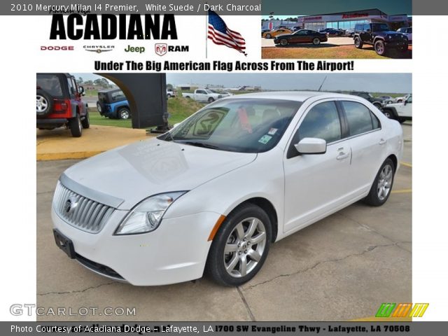 2010 Mercury Milan I4 Premier in White Suede