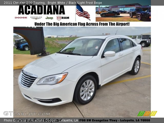 2011 Chrysler 200 Touring in Bright White