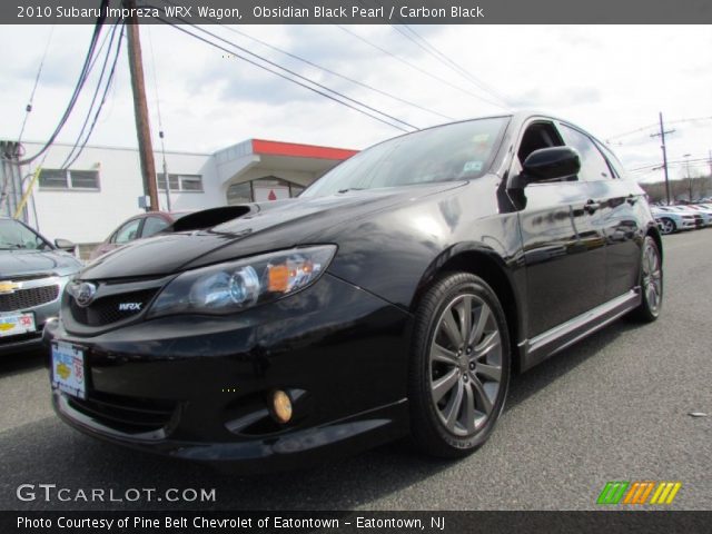 2010 Subaru Impreza WRX Wagon in Obsidian Black Pearl