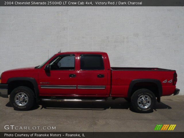 2004 Chevrolet Silverado 2500HD LT Crew Cab 4x4 in Victory Red