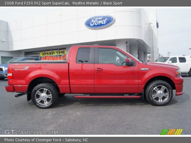 2008 Ford F150 FX2 Sport SuperCab in Redfire Metallic