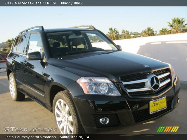 2012 Mercedes-Benz GLK 350 in Black