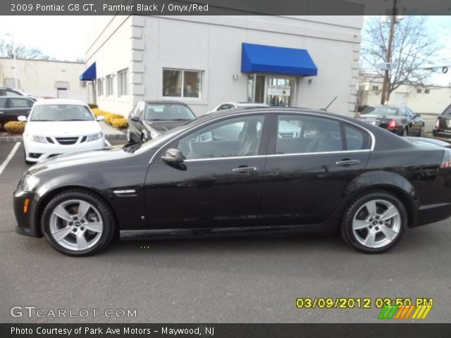 2009 Pontiac G8 GT in Panther Black