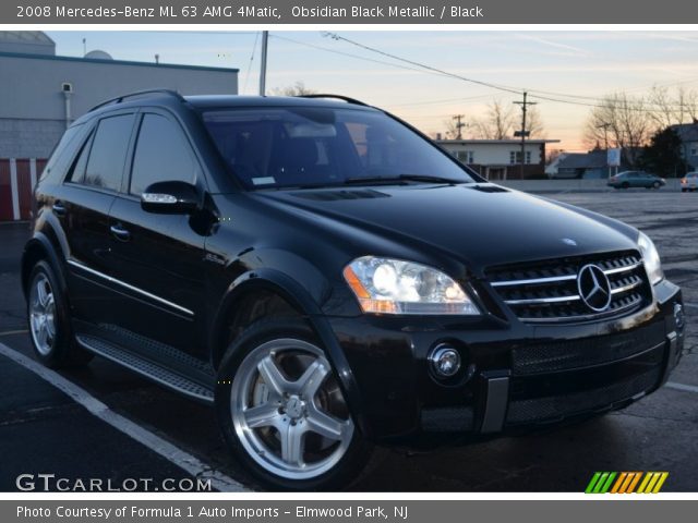 2008 Mercedes-Benz ML 63 AMG 4Matic in Obsidian Black Metallic