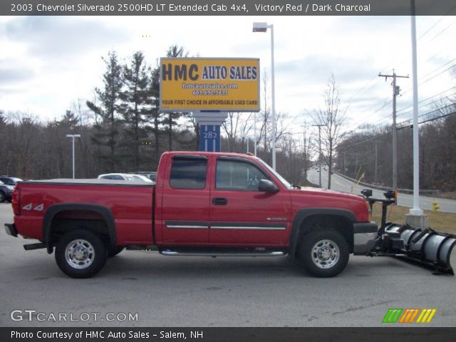 2003 Chevrolet Silverado 2500HD LT Extended Cab 4x4 in Victory Red