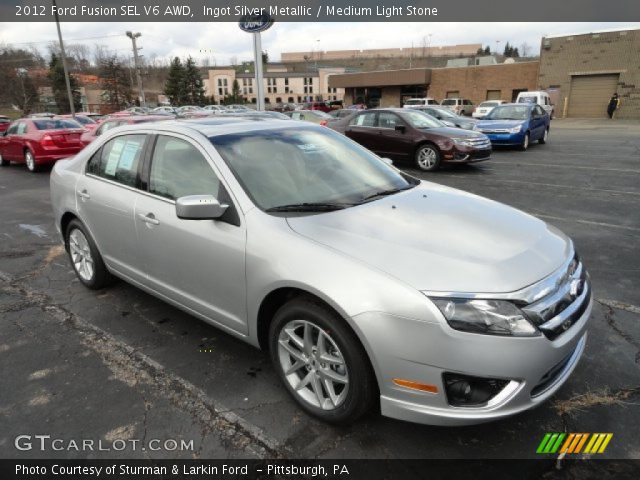 2012 Ford Fusion SEL V6 AWD in Ingot Silver Metallic
