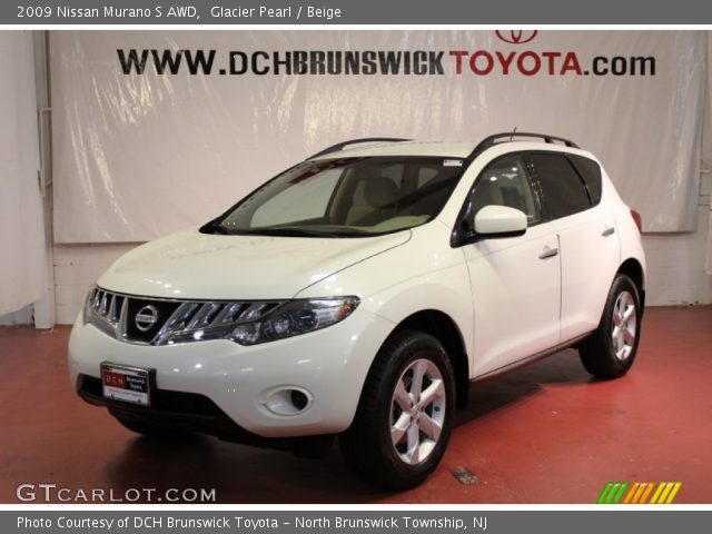 2009 Nissan Murano S AWD in Glacier Pearl