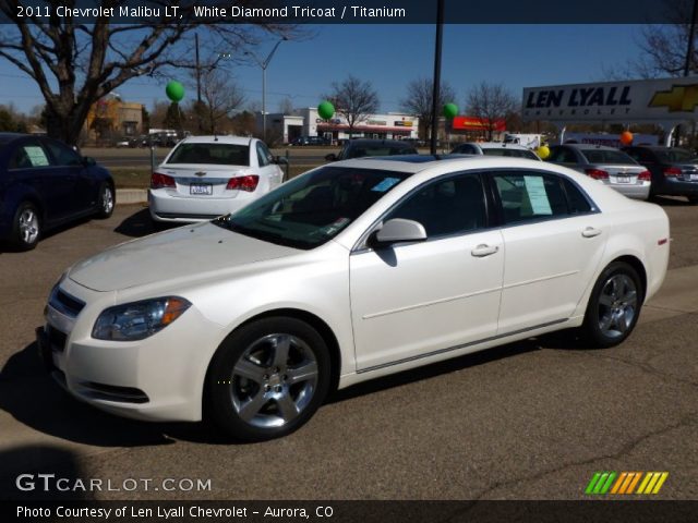 2011 Chevrolet Malibu LT in White Diamond Tricoat