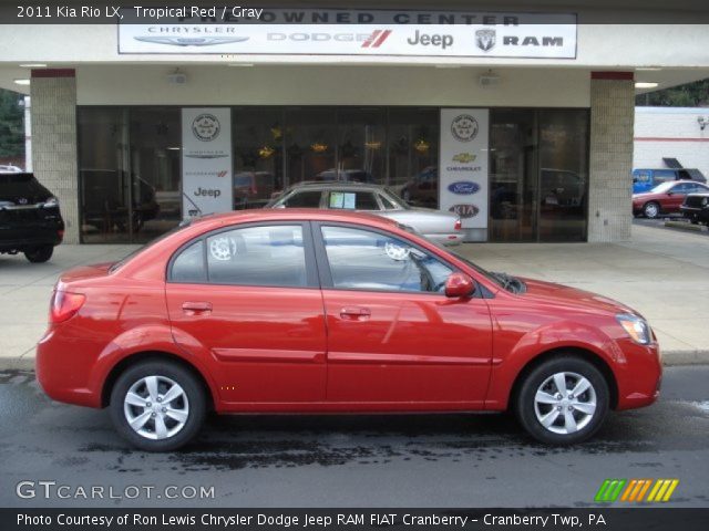 2011 Kia Rio LX in Tropical Red