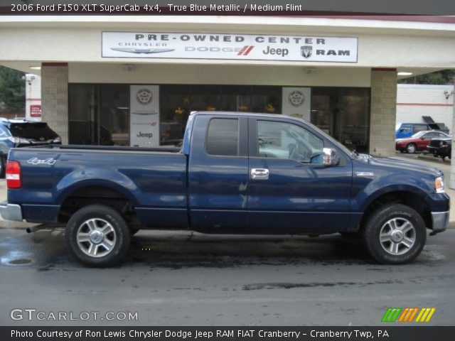 2006 Ford F150 XLT SuperCab 4x4 in True Blue Metallic