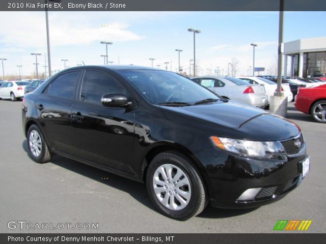2010 Kia Forte EX in Ebony Black