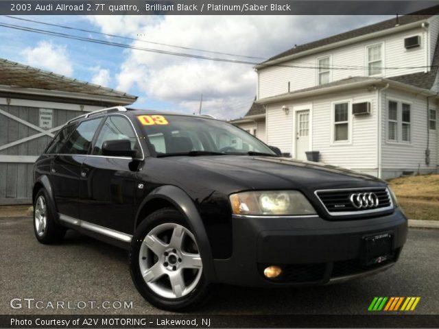 2003 Audi Allroad 2.7T quattro in Brilliant Black