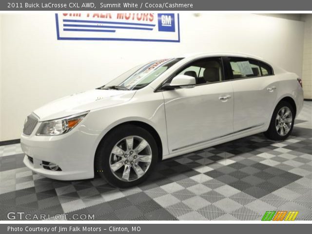 2011 Buick LaCrosse CXL AWD in Summit White
