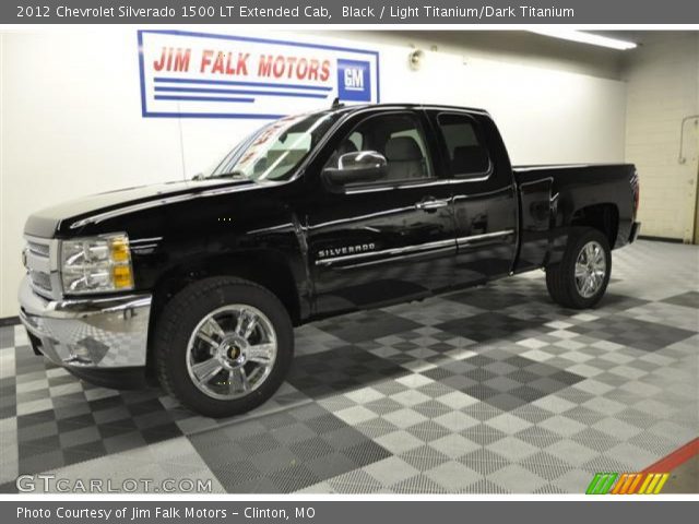 2012 Chevrolet Silverado 1500 LT Extended Cab in Black