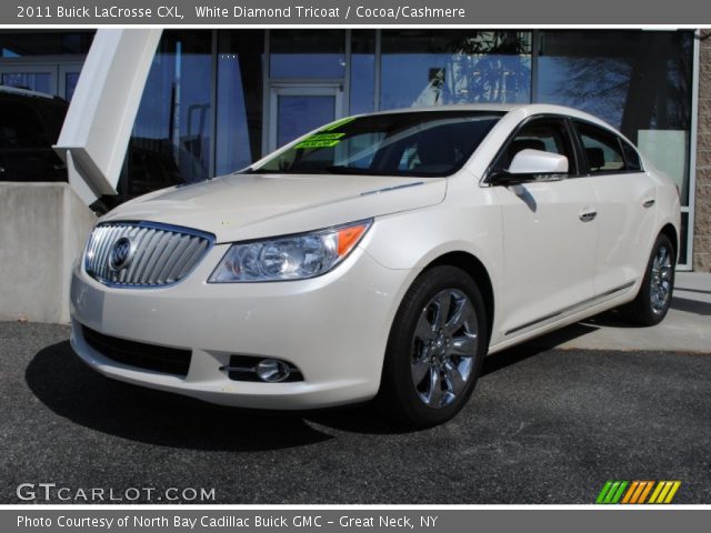 2011 Buick LaCrosse CXL in White Diamond Tricoat