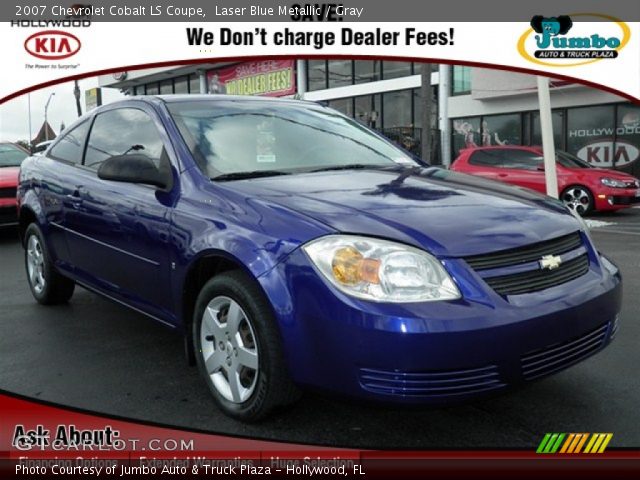 2007 Chevrolet Cobalt LS Coupe in Laser Blue Metallic