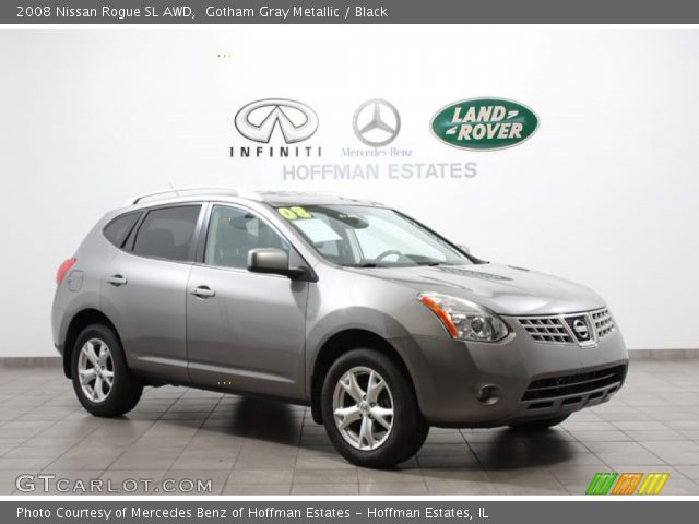 2008 Nissan Rogue SL AWD in Gotham Gray Metallic