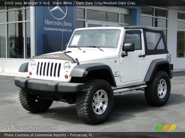 2009 Jeep Wrangler X 4x4 in Stone White