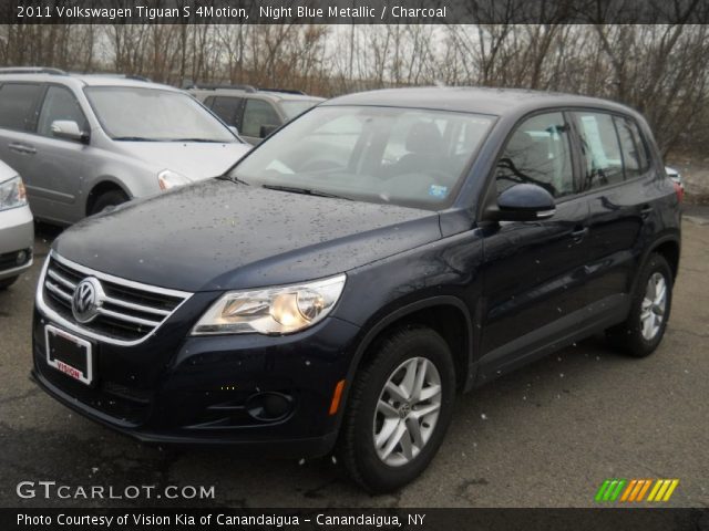 2011 Volkswagen Tiguan S 4Motion in Night Blue Metallic