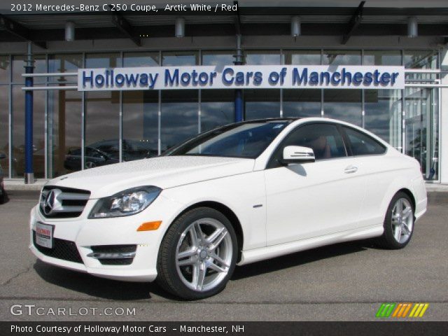 2012 Mercedes-Benz C 250 Coupe in Arctic White