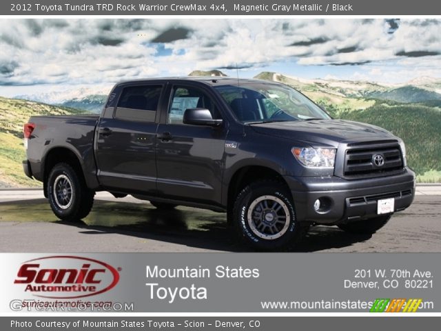 2012 Toyota Tundra TRD Rock Warrior CrewMax 4x4 in Magnetic Gray Metallic