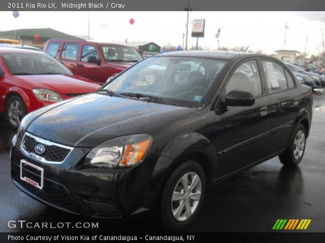 2011 Kia Rio LX in Midnight Black