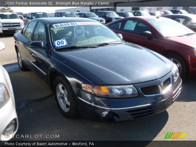 2000 Pontiac Bonneville SE in Midnight Blue Metallic