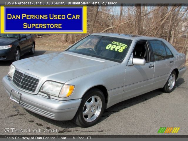 1999 Mercedes-Benz S 320 Sedan in Brilliant Silver Metallic