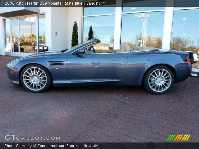 2006 Aston Martin DB9 Volante in Slate Blue