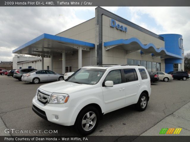 2009 Honda Pilot EX-L 4WD in Taffeta White