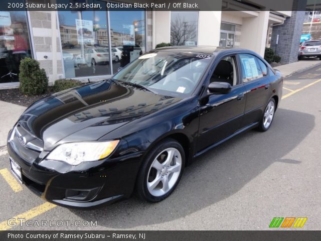 2009 Subaru Legacy 2.5i Sedan in Obsidian Black Pearl