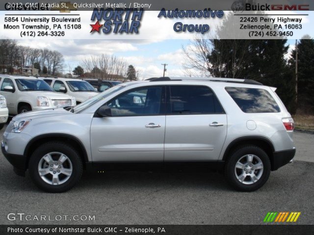 2012 GMC Acadia SL in Quicksilver Metallic