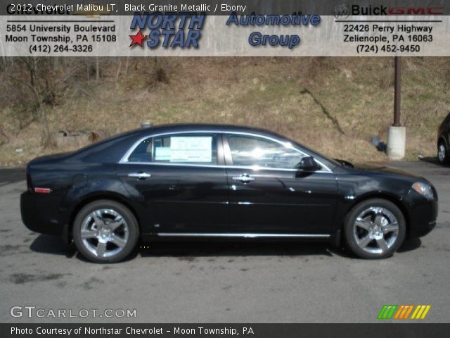 2012 Chevrolet Malibu LT in Black Granite Metallic