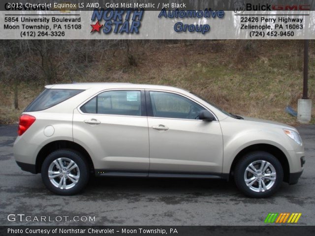 2012 Chevrolet Equinox LS AWD in Gold Mist Metallic