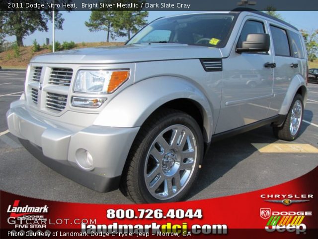 2011 Dodge Nitro Heat in Bright Silver Metallic