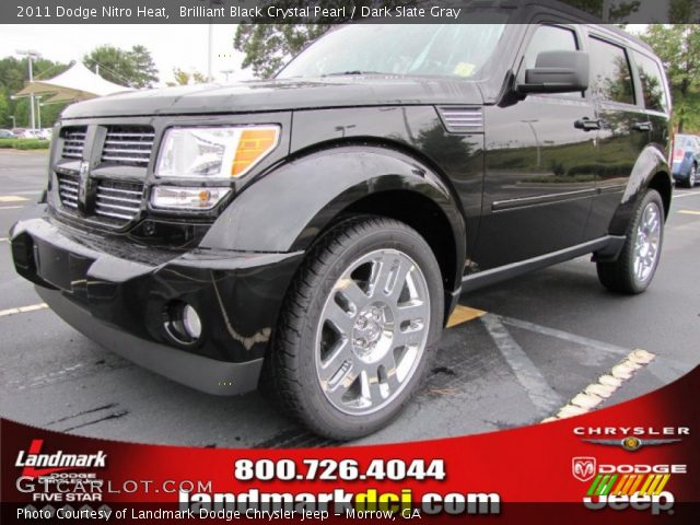 2011 Dodge Nitro Heat in Brilliant Black Crystal Pearl