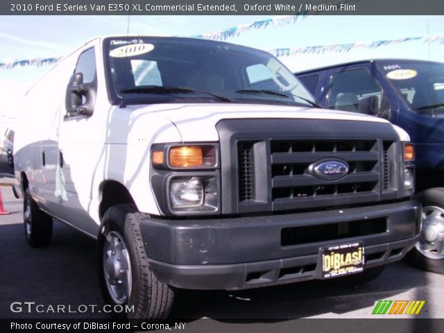 2010 Ford E Series Van E350 XL Commericial Extended in Oxford White
