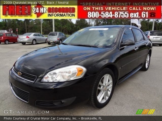 2009 Chevrolet Impala LTZ in Black