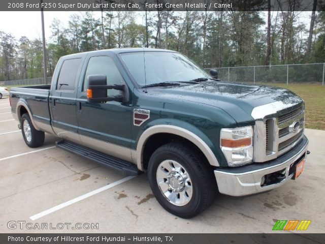 2008 Ford F250 Super Duty Lariat Crew Cab in Forest Green Metallic