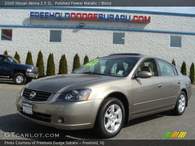2006 Nissan Altima 2.5 SL in Polished Pewter Metallic