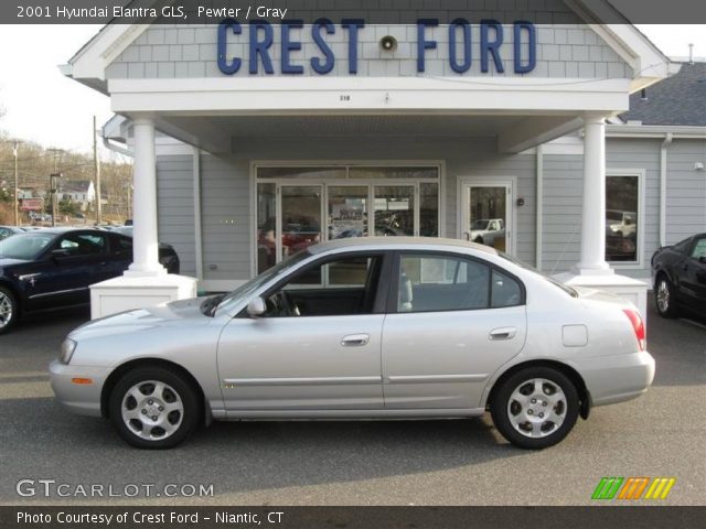 2001 Hyundai Elantra GLS in Pewter