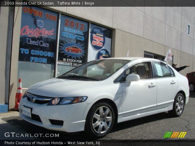 2009 Honda Civic LX Sedan in Taffeta White