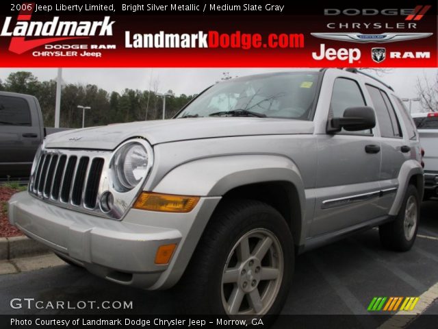 2006 Jeep Liberty Limited in Bright Silver Metallic